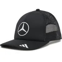 Adidas Kasket - Mercedes - Mer TM TRKS - Black/White - - 58 cm - Kasket