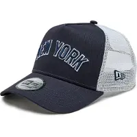 New Era Team Script New York Yankees Truckerhat