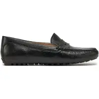Caprice Moccasin, black, made of Leather without heel, Size 39