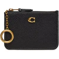 Coach Essential Mini ID Card Case Black