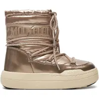 Moon boot - Afterski - Jr Park Boot Rose Gold til UnisexUld - Størrelse 30 - Lyserød