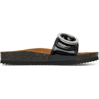 Caprice Mule, black, made of Leather without heel, Size 37
