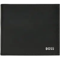 BOSS Pung i læder med logobogstaver