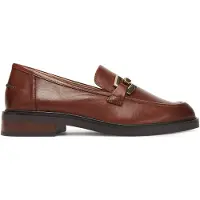 Caprice Slipper, brown, made of Leather with Block heel, Size 38