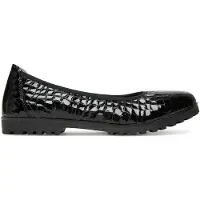 Caprice Ballerina, black, made of Leather, Size 41