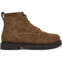 Birkenstock Støvler 'Highwood Lace Mid N Dark Tea, Suede Leather' brun