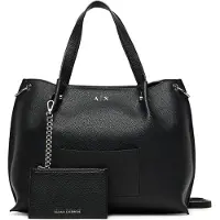 Armani Exchange A|X Armani Exchangetil kvinder. XW001211AF15625UC001 Sort kæde-taske (OSFA), Casual, Polyester
