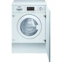 Siemens - Vaske-/ tørremaskine - højde: 85 cm - frontbetjening - 7 kg - 1400 rpm