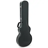 Gear4Music Deluxe Formtilpasset Elektrisk Guitarkuffert fra - Sort