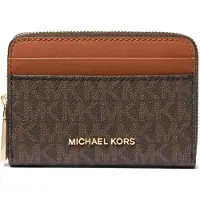 Michael Kors Tegnebog brun / mørkebrun / guld