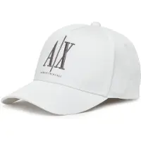 Armani Exchange A|X Armani Exchangetil mænd. XM000811AF13343U0009 Baseballkasket hvid (OSFA), Casual, Bomuld