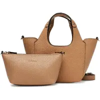 GUESS Håndtaske 'Helina' beige