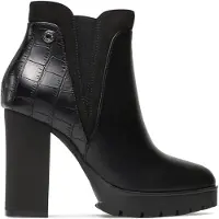 Refresh Refreshtil kvinder. 17092601-NEGRO Ankelstøvler 170926 sort -Hælhøjde: 9 cm (40), 8-10, Lynlås, Casual, Kunstlæder
