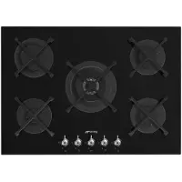 Smeg Pv375n 75 Cm Gaskomfur 5 Blus