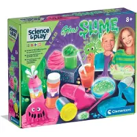 Clementoni Fluo Slime I-78396 Plastilin