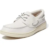 Timberland Herre Portofino Pier Båd Sko White Full Grain
