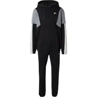 Nike Joggingdragt 'CLUB FLEECE' grå / sort / hvid