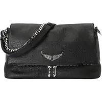 Zadig & Voltaire Skuldertaske 'ROCKY II' sort