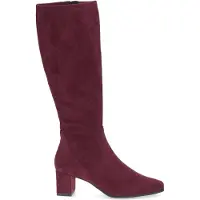 Caprice Boots, red, made of Textiles with Block heel, Size 37