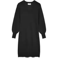 Vero Moda Strikkjole 'ALEXANDRA' sort