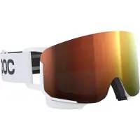 POC - Skibriller - Nexal Hydrogen White/Partly Sunny Orange til Unisex - Hvid