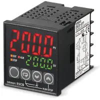 Omron Temperatur regulator, E5CB-R1P 100-240 VAC