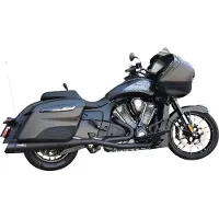 Bassani Xhaust Tru Dual B Indian Challenger Ref:8h16sb Ikke-homologeret Fuldt Linjesystem