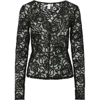 Y.A.S Yaslacey Blonde Top Med Lange Ærmer