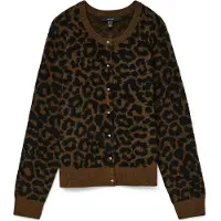 Vero Moda Cardigan 'VMNEWKAI' brun / sort