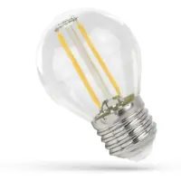 Spectrum LED LED-pære Klar E27 1W 2700K 100 lumen