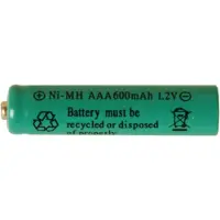 Star Trading Genopladelige batterier til solcellelamper AAA 1,2V 600mAh