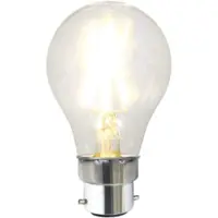 Star Trading Klar LED pære B22 2W 2700K 220 lumen