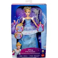 Disney Princess Prinsesse Askepot i Fortryllet Balkjole med lys og lyd