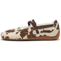 Puma Speedcat Ballet Cow Print Sneakers Women, Shoes, Chocolate Brown/Warm White, 35.5