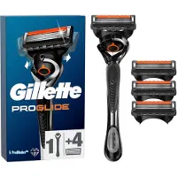 Gillette Fusion Proglide Manuel Barberkniv + 4 Udskiftningsblade