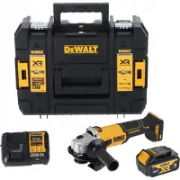 DeWalt vinkelsliber 125 mm 18V DCG407M2T 2x4,0Ah BL TSTAK