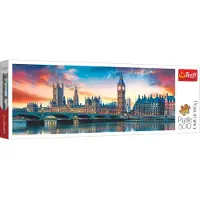 Trefl RED 500 PITE PANORAMA PUZZLE - Big Ben og Palace of Westminster London/Fotolia