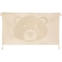 Atmosphera børnetæppe med mønster, beige boho, 60x90 cm