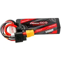 Gens ace Lipo G-Tech 1100mAh 11.1V 3S1P 60C GRP-76 Hardcase-batteri med XT60-stik