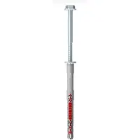 Fischer Group Duoxpand Fus 8 X 100 Mm/6 X 107 Mm Vægstik Og Skruesæt 10 Enheder