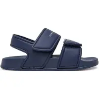Tommy Hilfiger Åbne sko navy / cranberry / hvid
