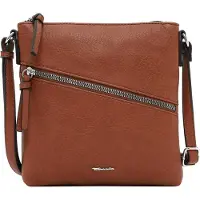Tamaris Skuldertaske 'Alessia' cognac