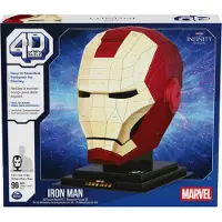 Spin Master 4D Build FDP FAP Marvel Iron Man Helmet GML, Byggesæt, 12 År, 96 stk, 811,93 g