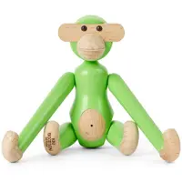 Kay bojesen Træfigur - Abe - Mini - Lys Grøn - - OneSize - Dekoration