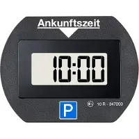 Needit PARK LITE electr. parkeringsskive med registrering Tysk udgave sort