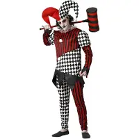 Atosa Harlekin Halloween-kostume Til Mænd