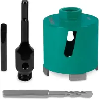 Vonroc Diamantbor / hulsav - 82mm - SDS-plus | Universel | Inkl. Centerbor