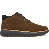 Timberland Timberlandtil mænd. TB0A69Q5W071 Hudson Road brune mellemlange chukka-støvler i læder (45.5), Fast, Blonder, Casual, Bæredygtig