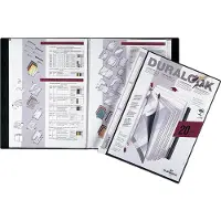 Durable 243201, Sort, Polypropylen (PP), 20 lommer, Portræt, A4