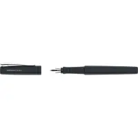 Faber-Castell 241003, Sort, Påfyldningssystem til patron, Sort, Genanvendt plast, Mellem, Ambidextrous